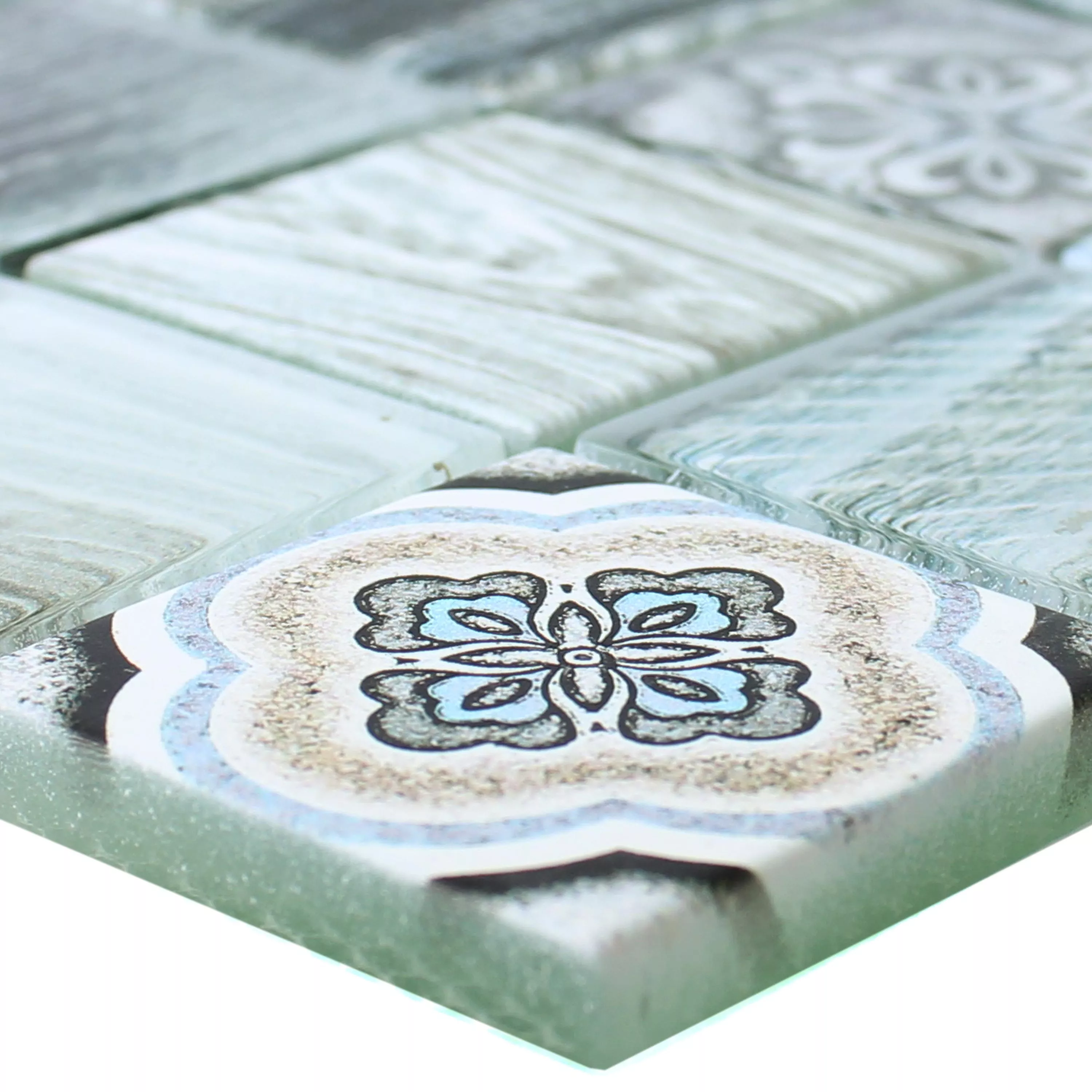 Lasimosaiikki Laatat Puinen Ilme Makarska Vaaleansininen Lasimosaiikki Laatat Puinen Ilme Makarska Vaaleansininen