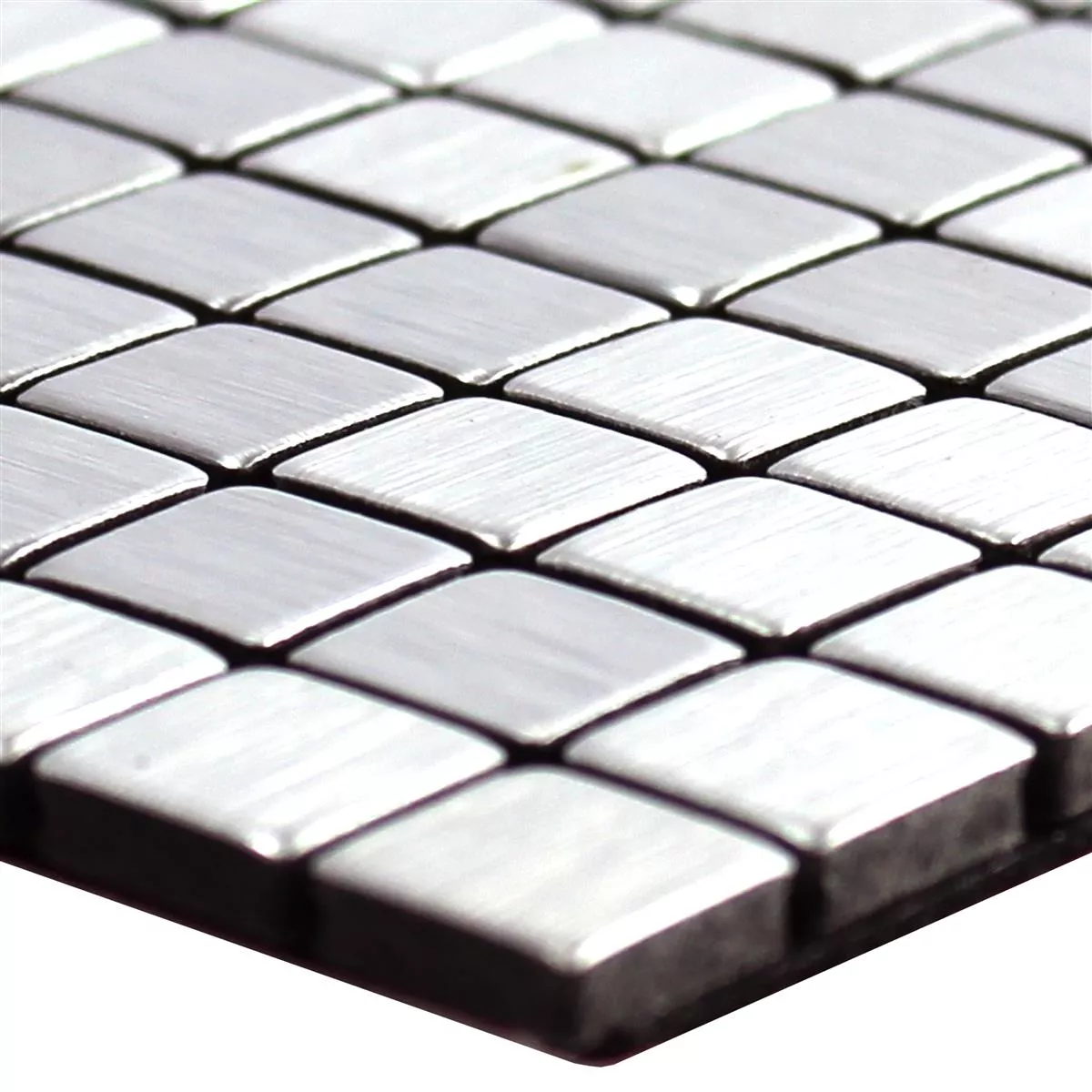 Metalli Mosaiikki Laatat Wygon Itseliimautuva Hopea 10mm Metalli Mosaiikki Laatat Wygon Itseliimautuva Hopea 10mm