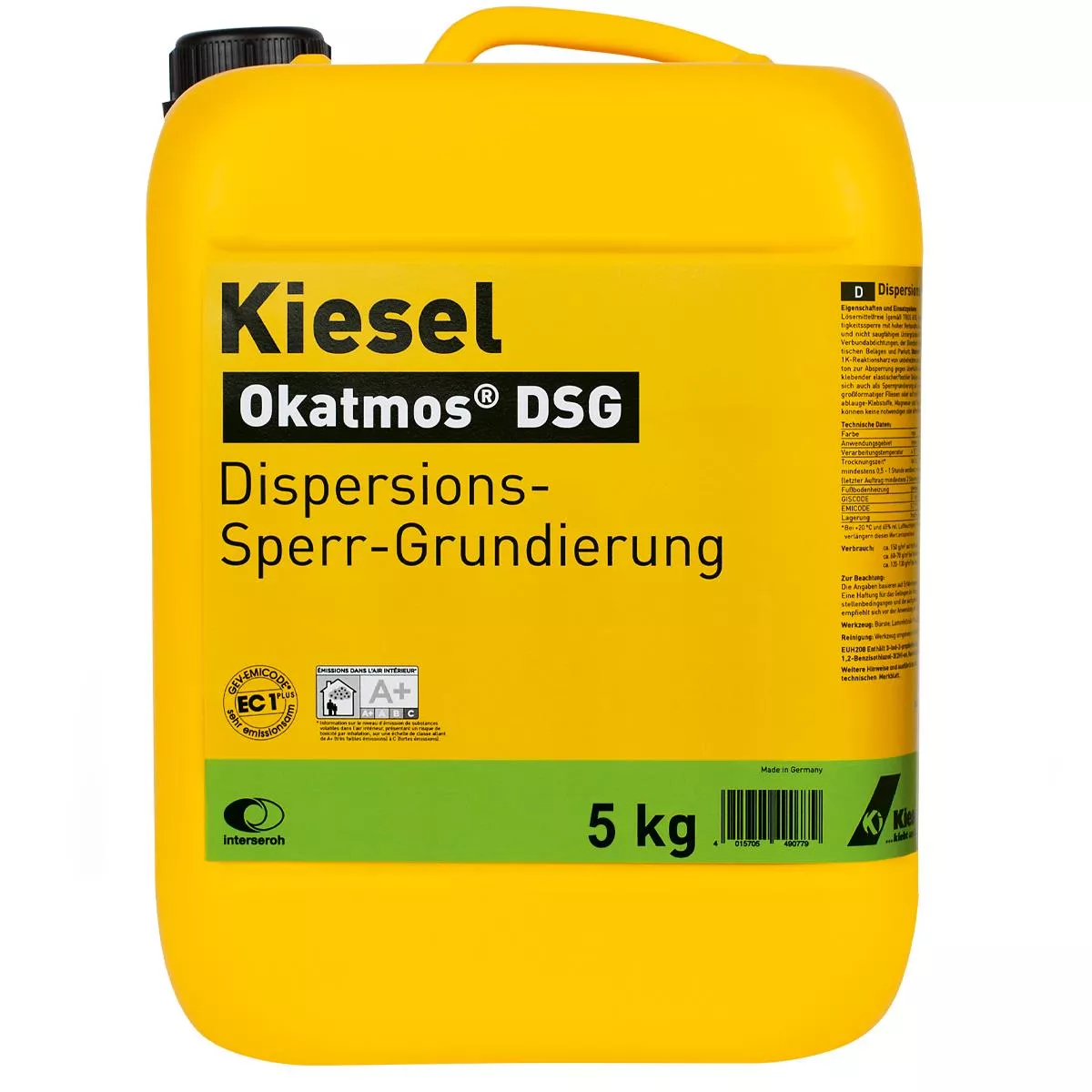 Dispersiopohjamaali kivi Okatmos DSG 5 kg Dispersiopohjamaali kivi Okatmos DSG 5 kg