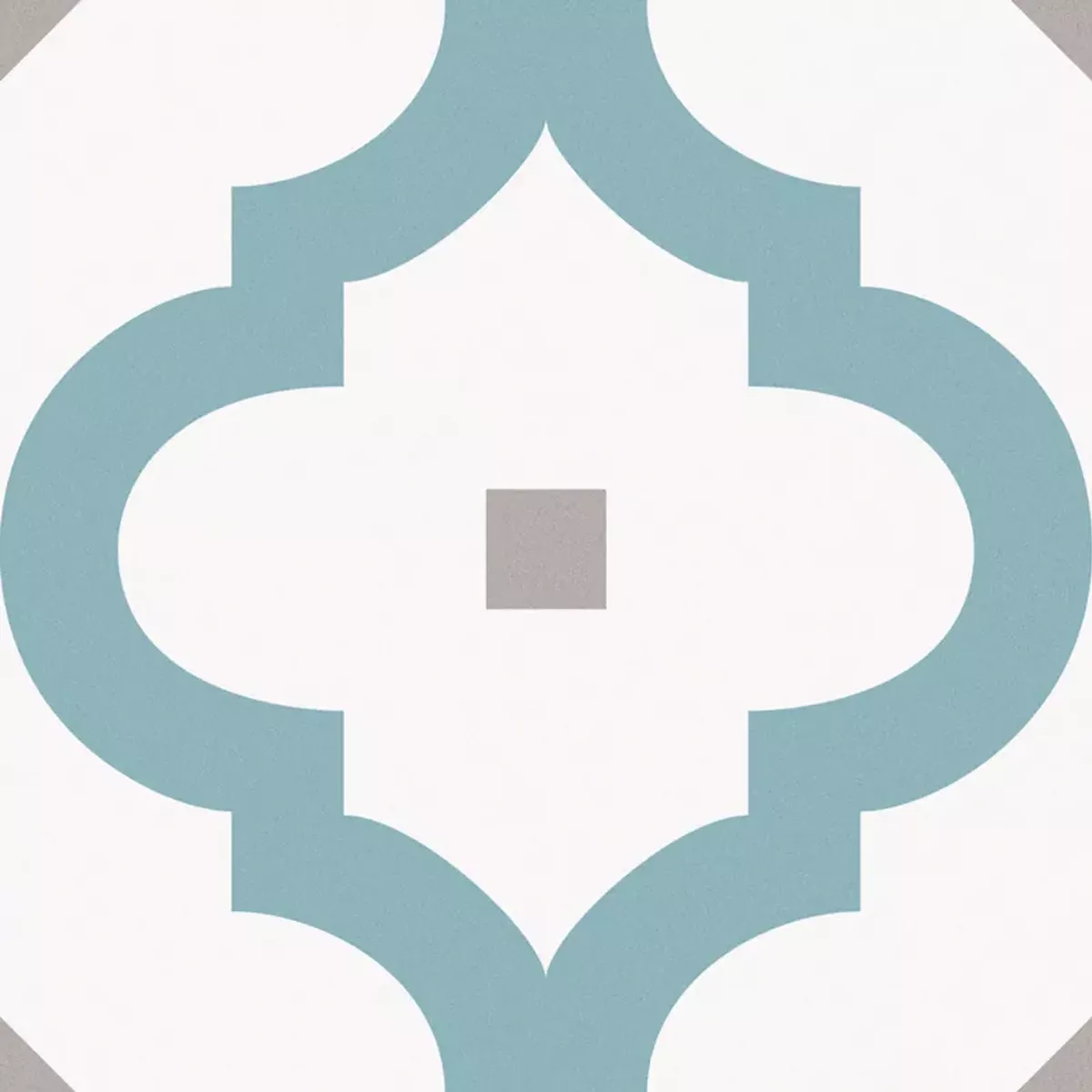 Atlantica Medeo Sininen Valkoinen Harmaa 25x25 cm