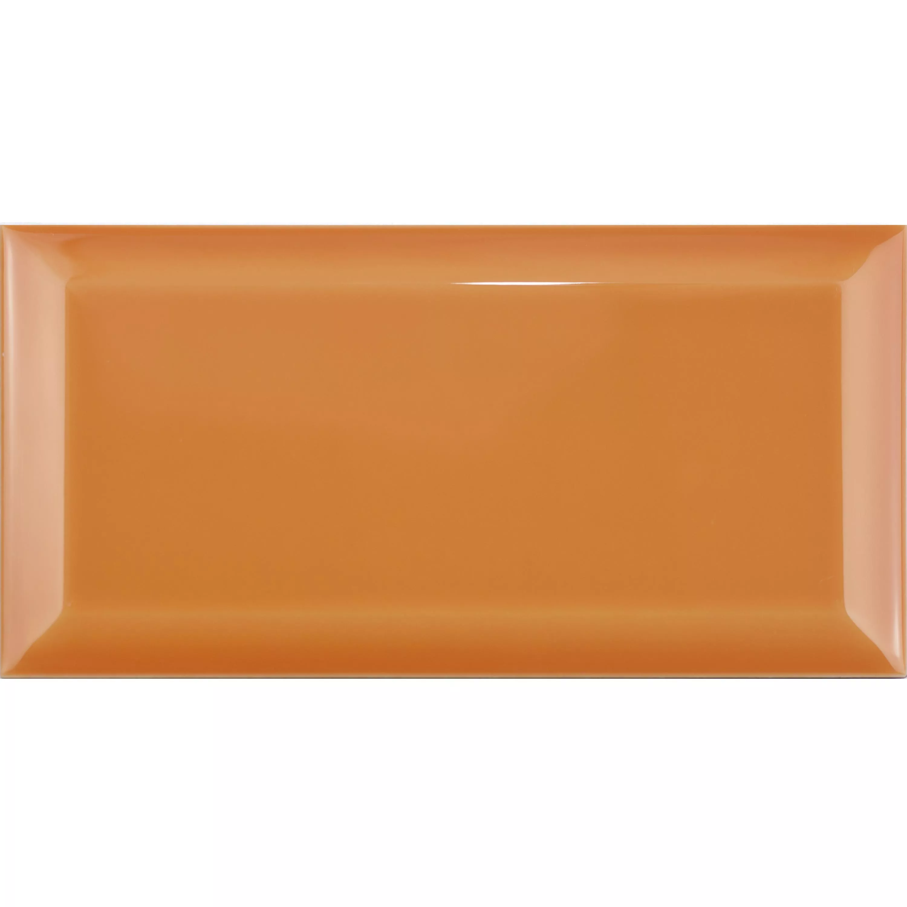 Metro Seinä Tiilet Brussel Fasetilla 10x20x0,7cm Naranja