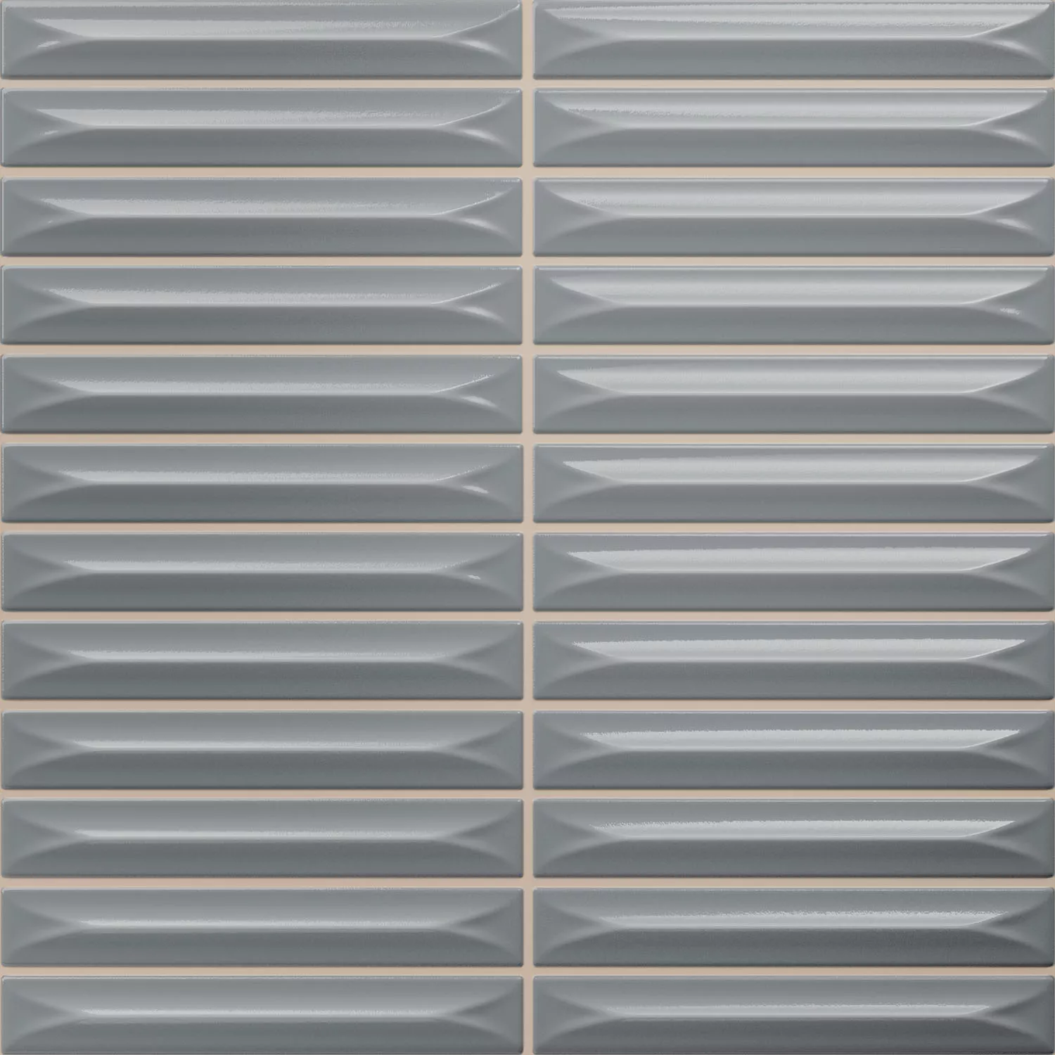 Bevel Harmaa Kimaltelevaa Sauva 20x20 cm