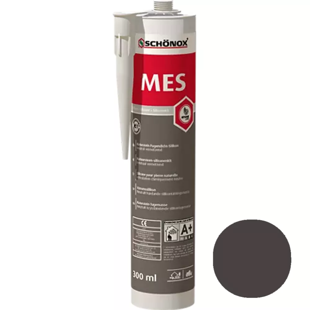 Schönox MES Marmorisaumausaine Silikoni Antrasiitti 300ml