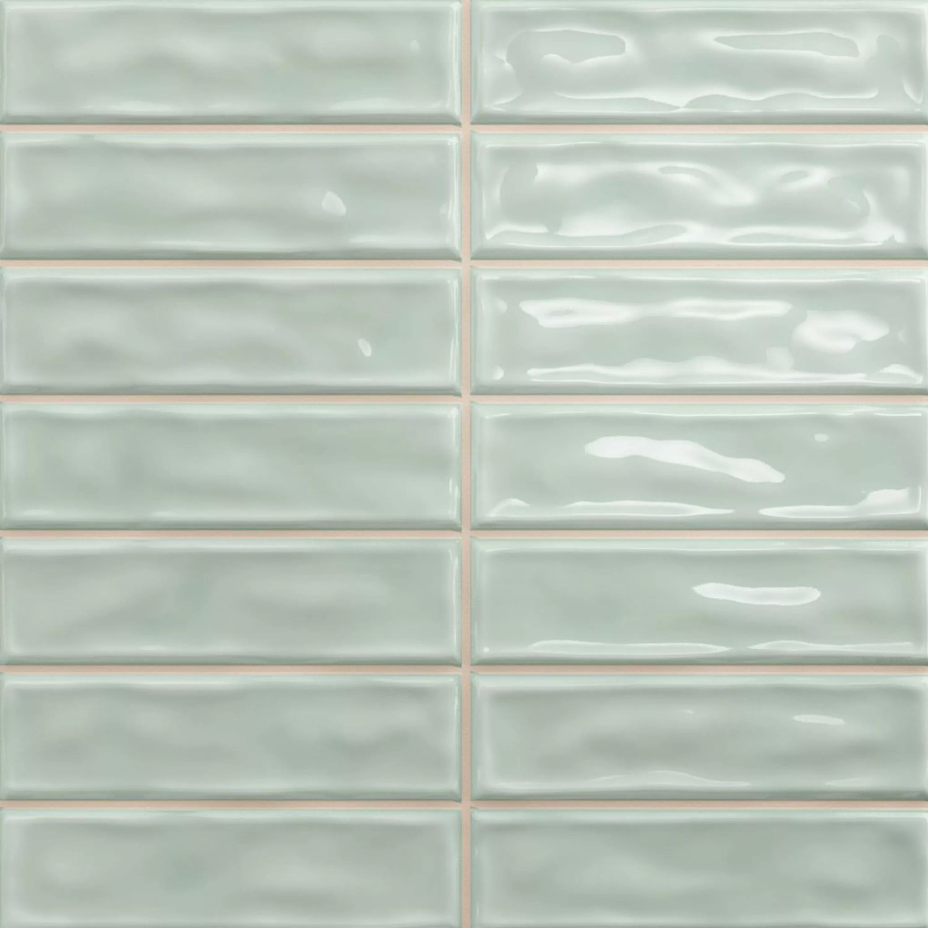 Seinä Tiilet Verbania Sauva Kimaltelevaa Aaltoileva Turkoosi 20x20cm Seinä Tiilet Verbania Sauva Kimaltelevaa Aaltoileva Turkoosi 20x20cm