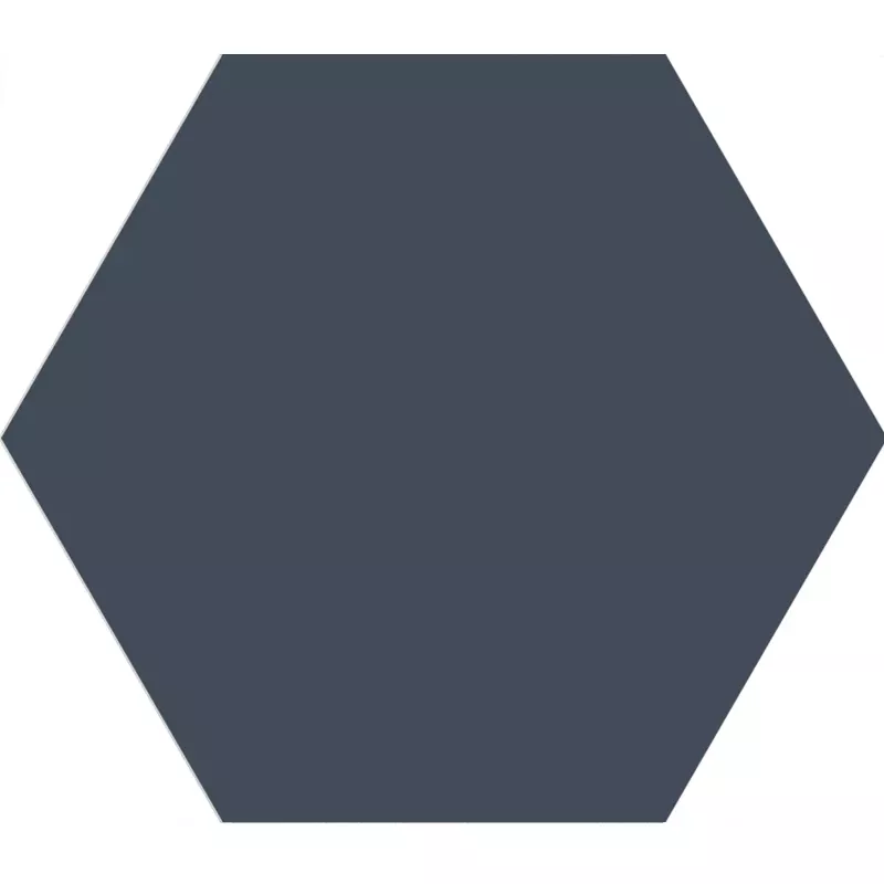 Lattialaatat Loire Sininen Kuusikulmio Jäsennelty 23x27 cm