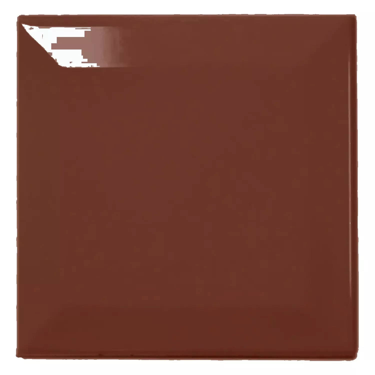 Metro laatta Ruskea Kimaltelevaa 10x10 cm Fasetilla Catarina Marron