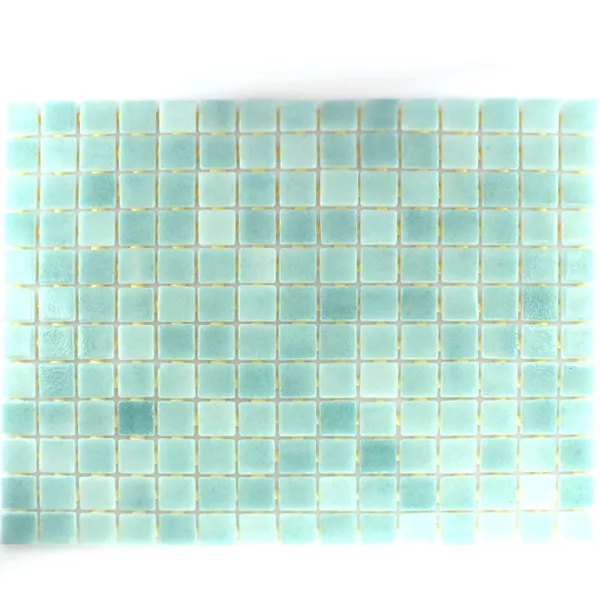 Lasi Uima Allas Pool Mosaiikki 25x25x4mm Turkoosi Mix