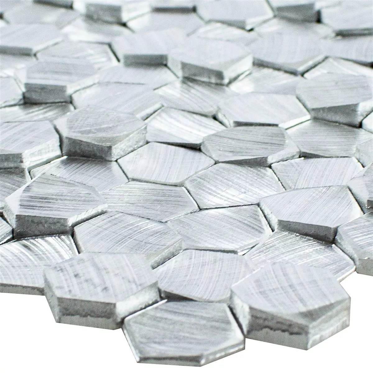 Alumiini Metalli Mosaiikki Laatat McAllen Hopea