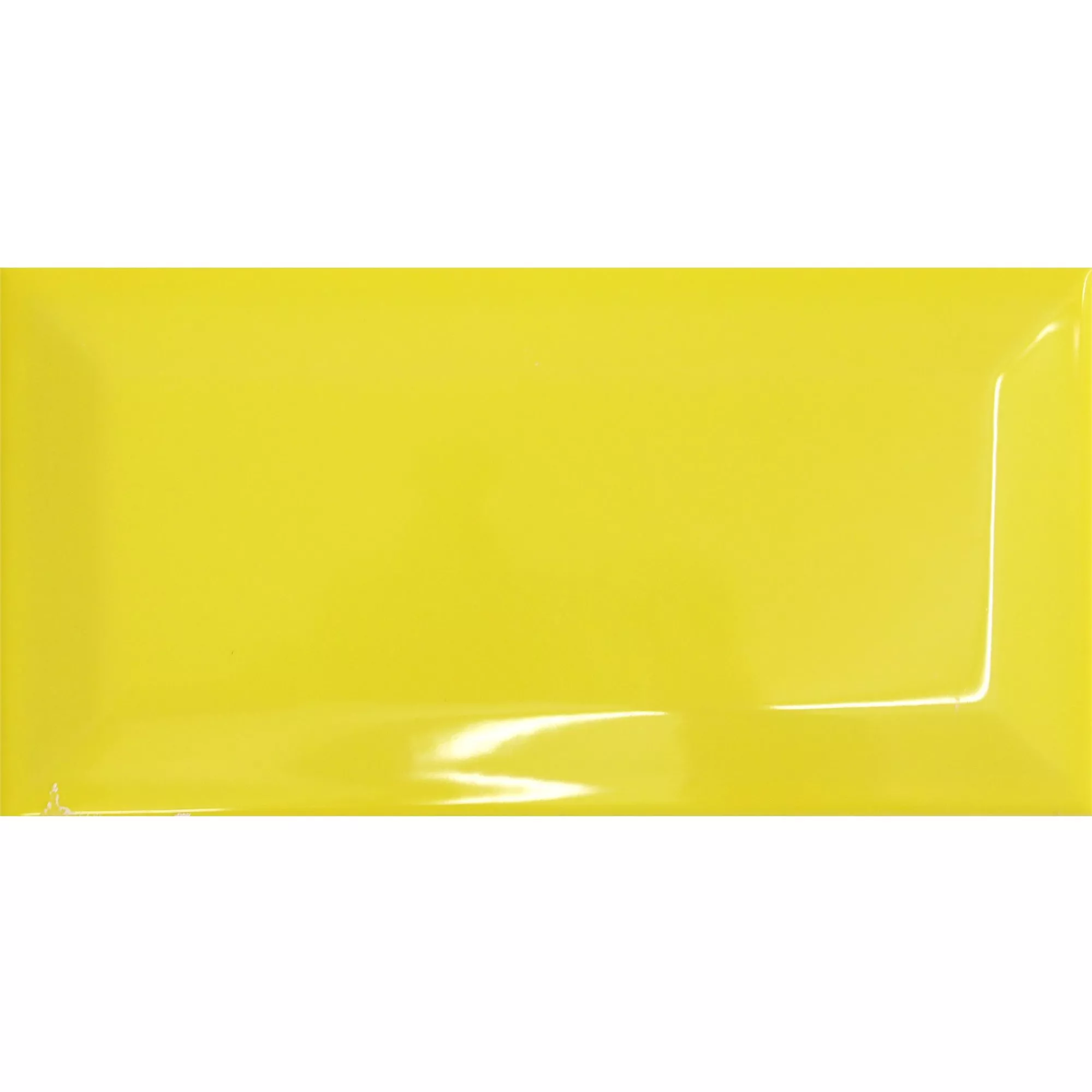 Kuvio Metro Seinä Tiilet Colombo Yellow 10x20cm