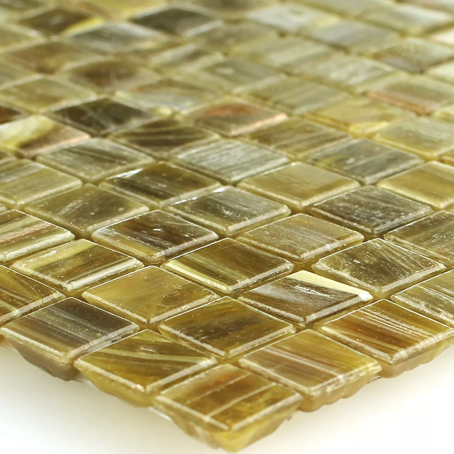 Mosaiikki Laatat Trend-Vi Lasi Brillante 20x20x4mm