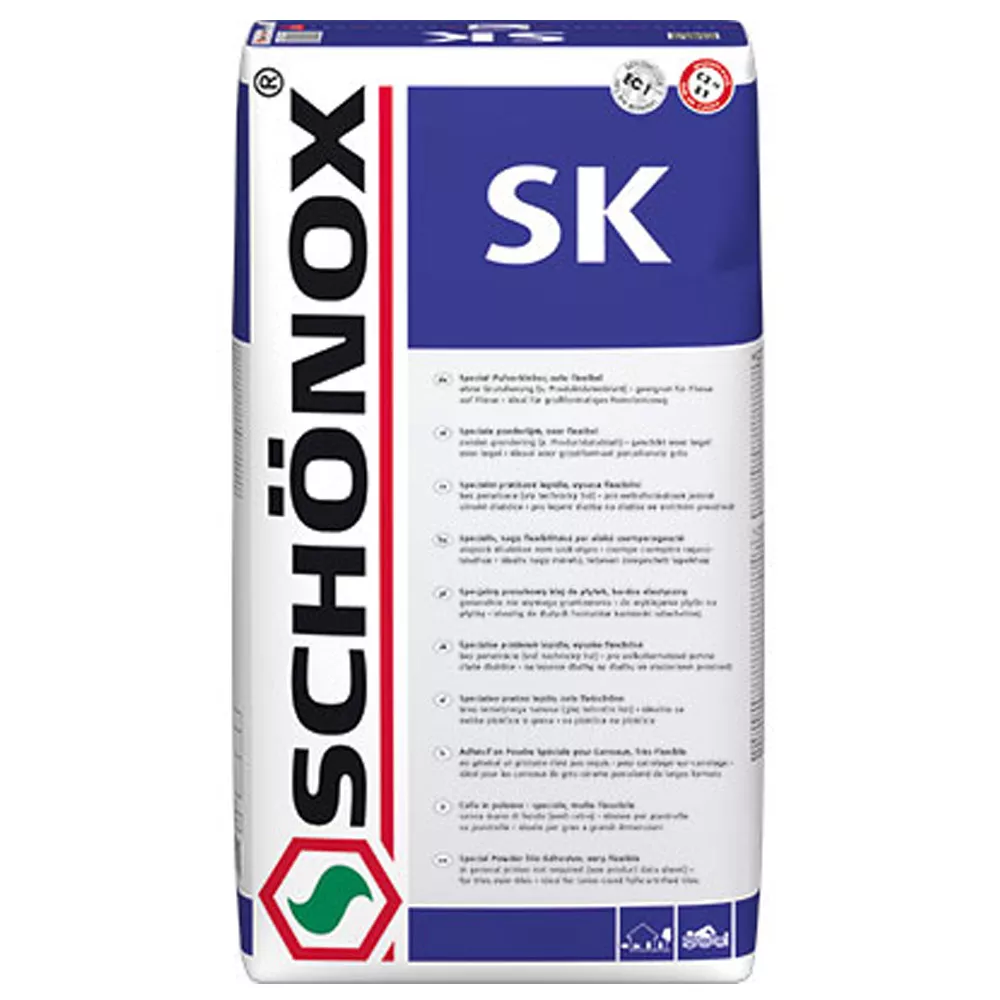 Schönox SK Special soveltuu vaikeille pinnoille (25 kg)