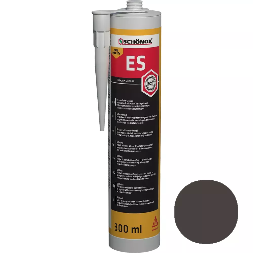 Schönox ES Antrasiittisaumatiivistyssilikoni (300 ml)