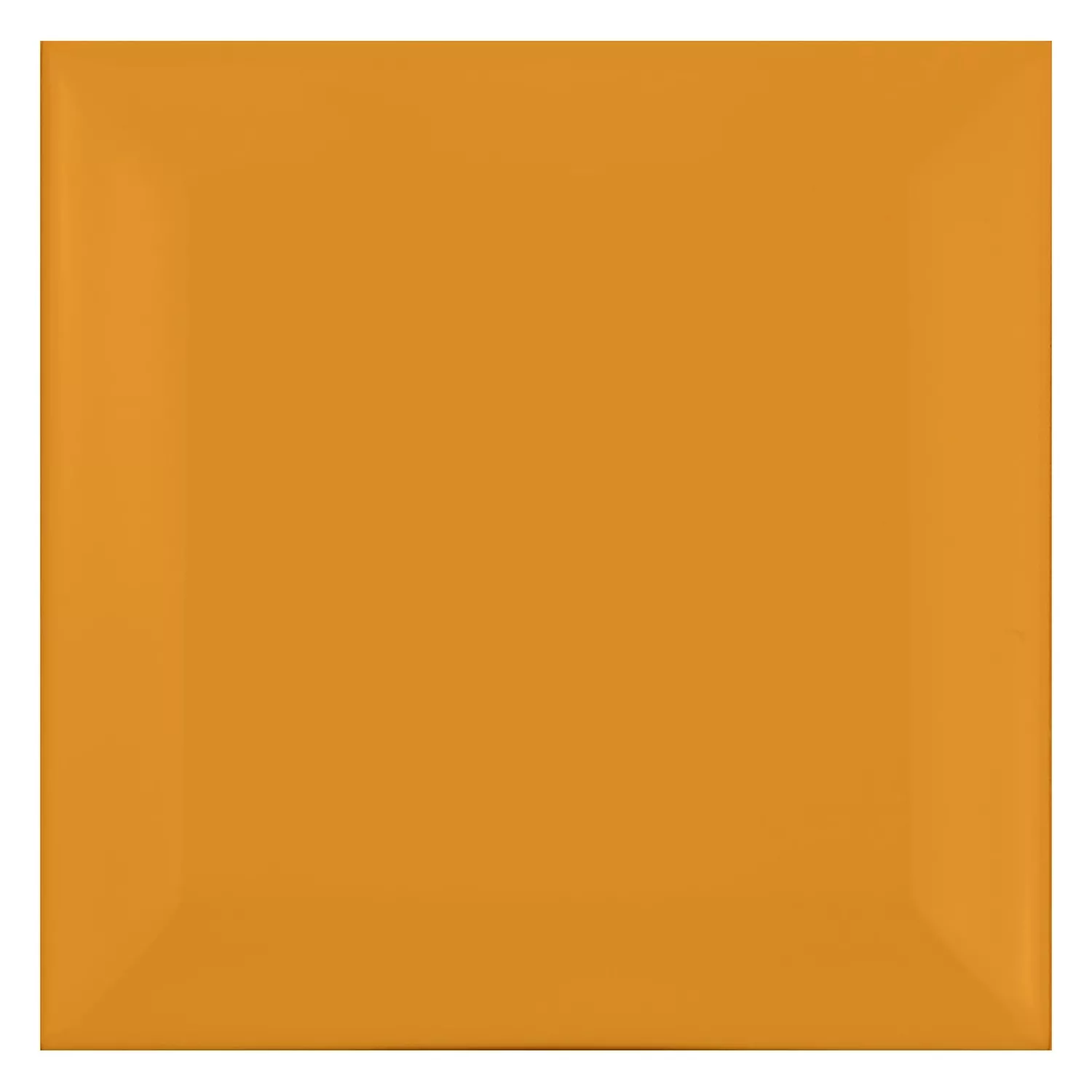Metro laatta Keltainen Himmeä 10x10 cm Fasetilla Catarina Ocre