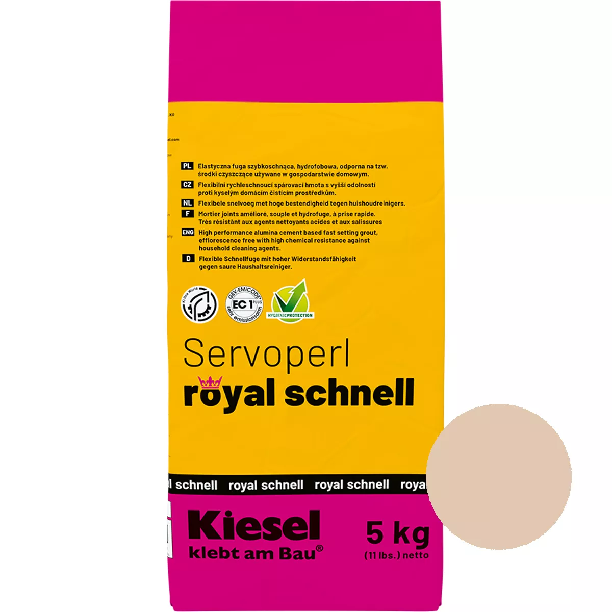 Saumaseos Servoperl Royal Schnell Jura 5 kg